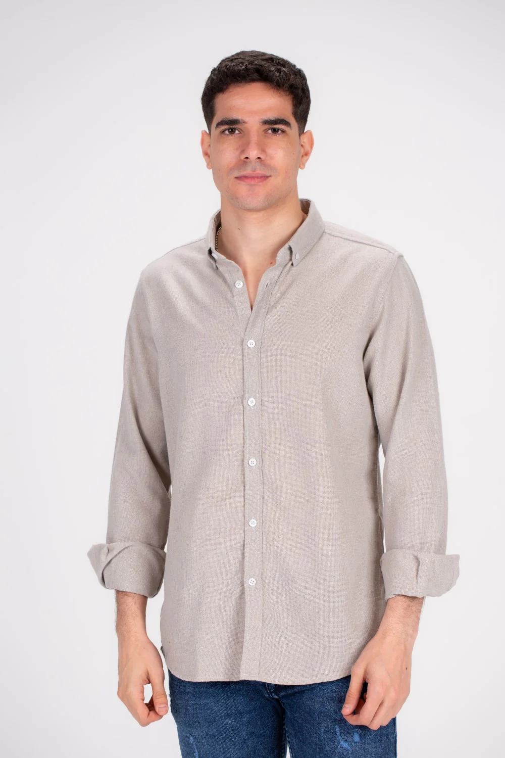 Men's Classic Long Sleeves Regular Fit Made Of Comfort Cotton Shirt Perfect For Casual Days Or A Night Out With Friends - Image 6