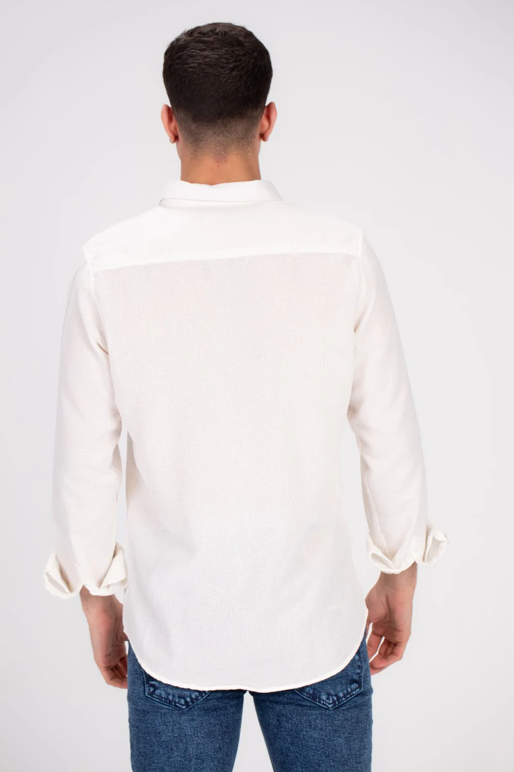 Men's Classic Long Sleeves Regular Fit Made Of Comfort Cotton Shirt Perfect For Casual Days Or A Night Out With Friends - Image 8