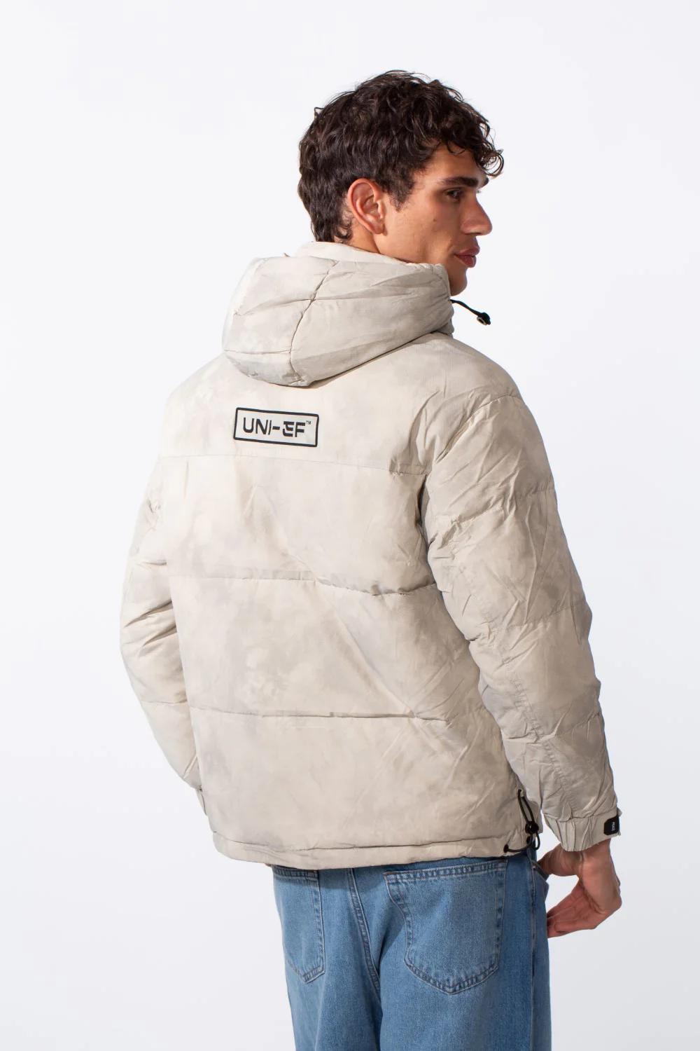 Men's Cloud Wash Zip Waterproof Hood Jacket - Image 2
