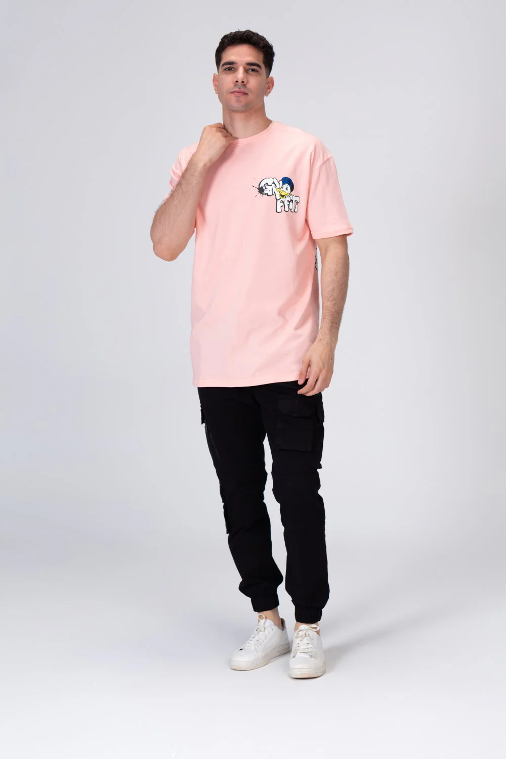 Mens Comfortable Fit Printed Half Sleeve T-shirt - Image 7