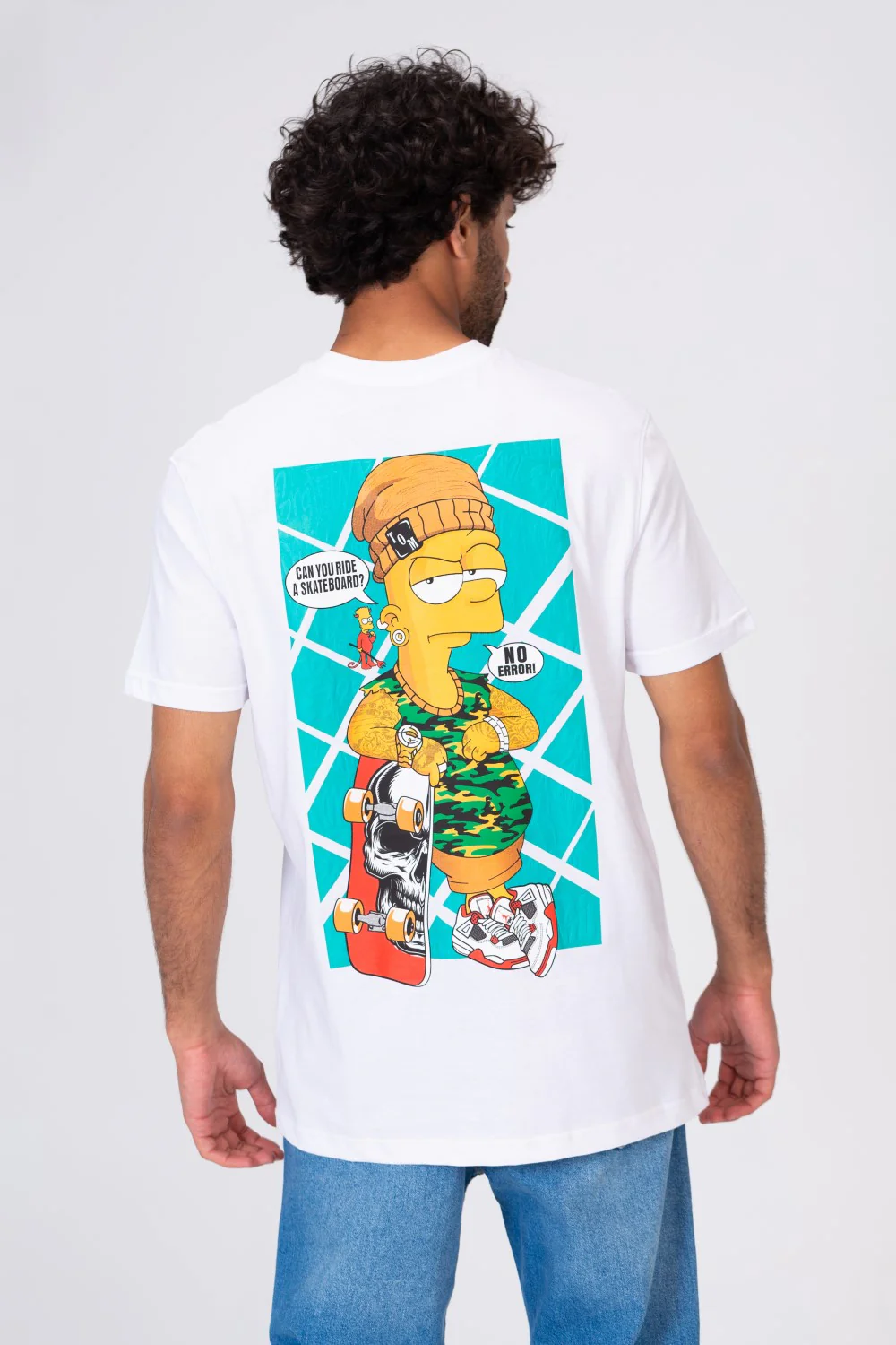 Mens Comfortable Printed Crew Neck T-shirt - Image 5