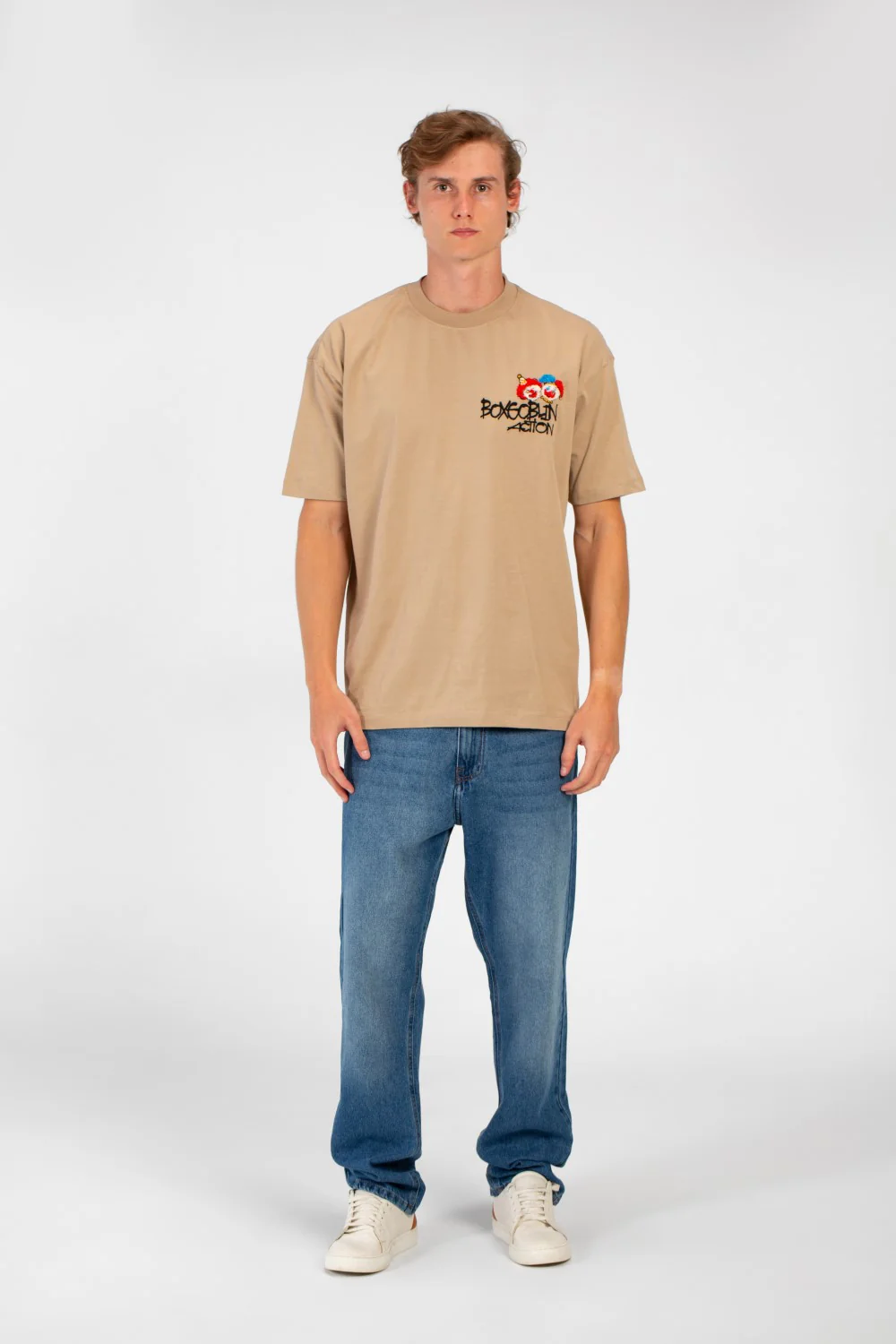Men's Crew Neck Graphic Print Regular Fit Half Sleeve T-Shirt - Image 12