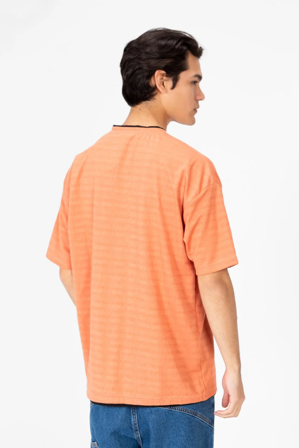 Men's Crew Neck Half Sleeve T-shirt In Comfortable Material - Image 2