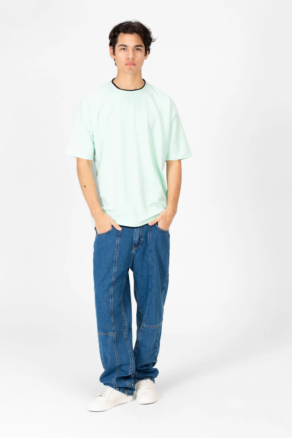Men's Crew Neck Half Sleeve T-shirt In Comfortable Material - Image 8