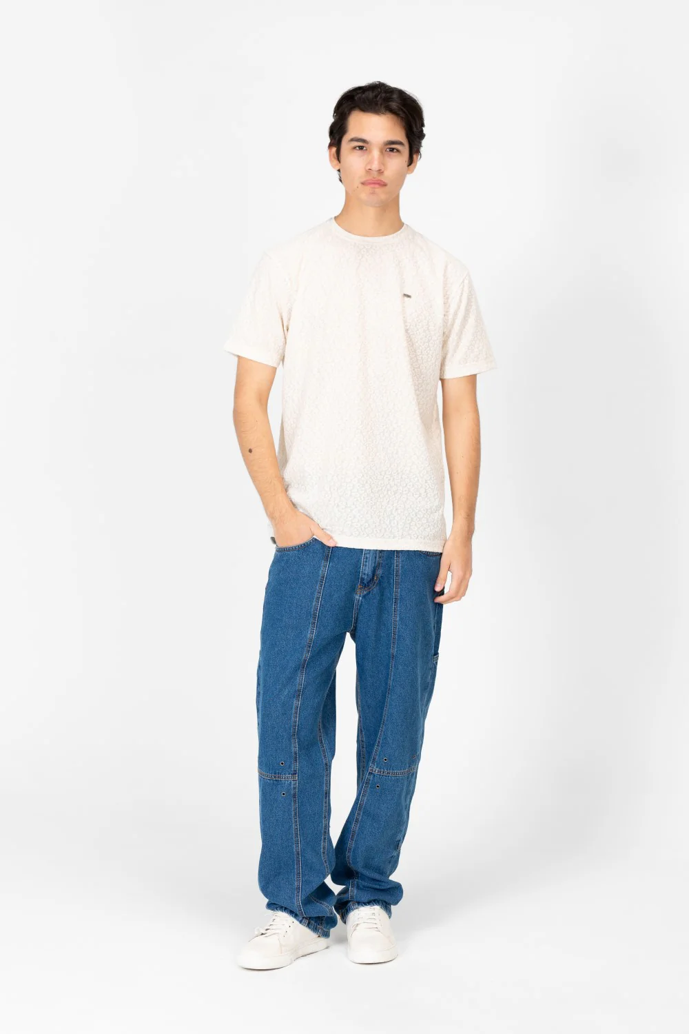 Men's Crew Neck Practical T-shirt - Image 4