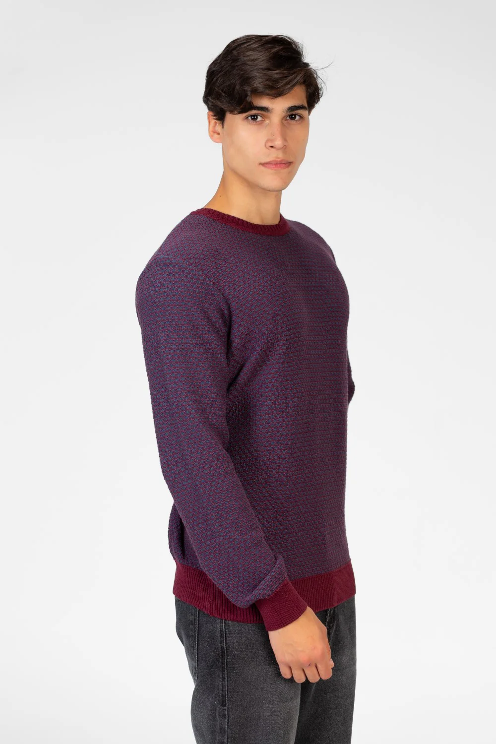 Men's Crew Neck Pullover Made Of High Quality Cotton Material - Image 7