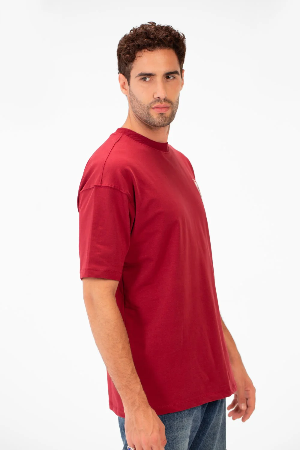 Men's Crew Neck Regular Fit Half Sleeve Summer Melton Graphic Print T-Shirt - Image 11