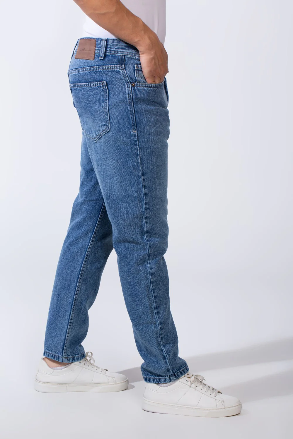 Men's Denim Fabric Smart Casual Vibe With Boyfriend Fit Jeans Pants - Image 8