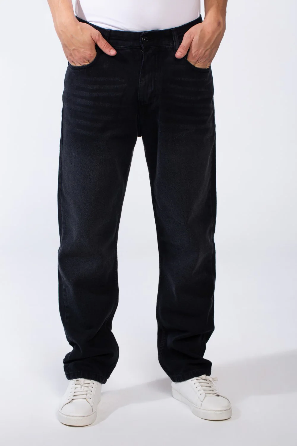 Men's Denim Straight Fit Practical Jeans Fabric Perfect For Daily Wear Pants