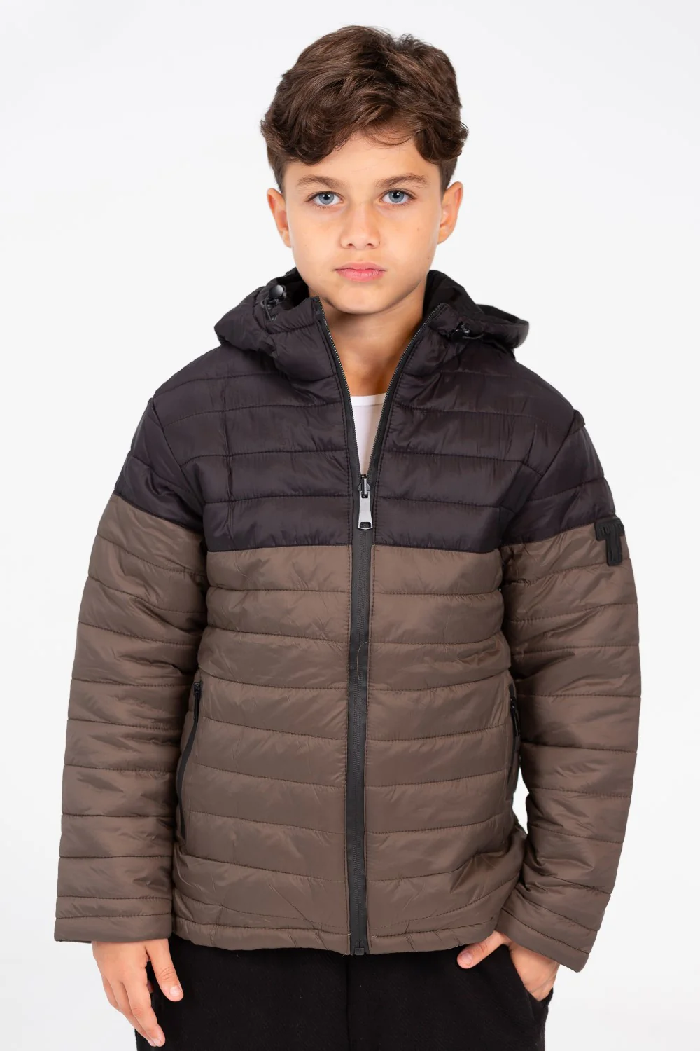 Men's Double Face Waterproof Jacket With Side Zippers - Image 9