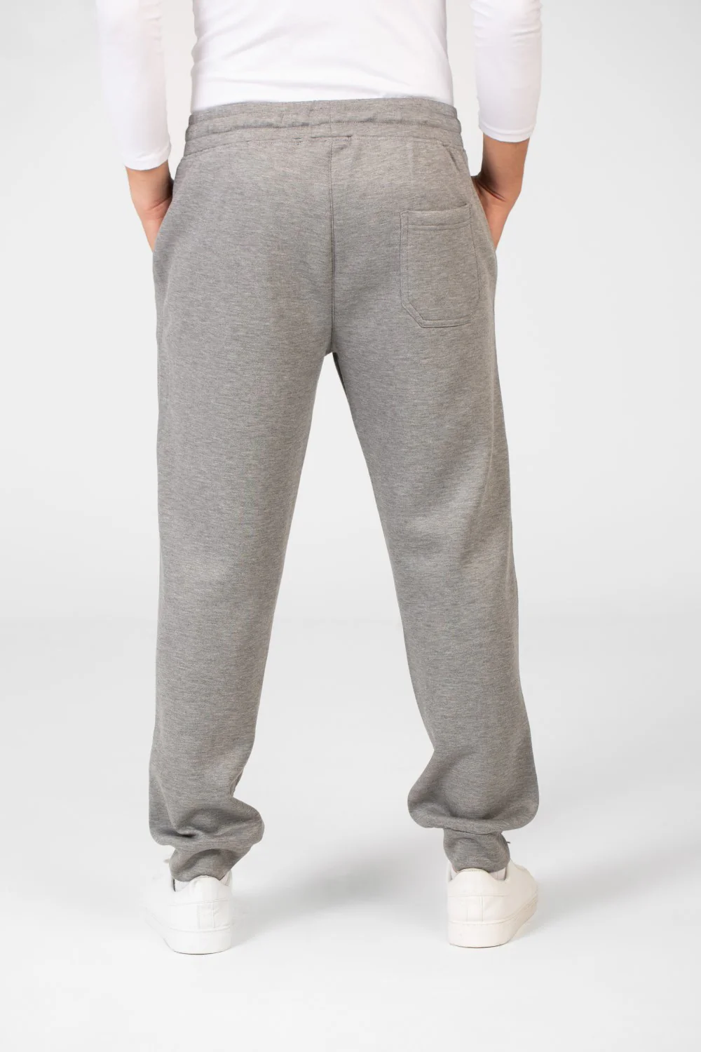 Men's Elastic Waist With Drawstring Jogger Sweatpants - Image 10