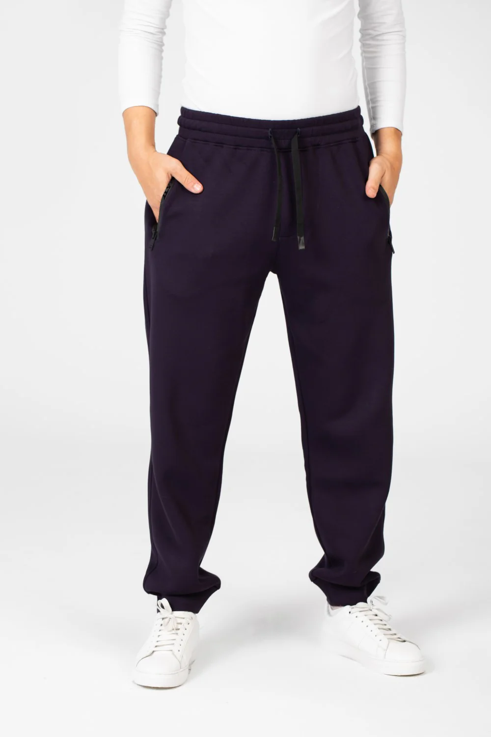 Men's Elastic Waist With Drawstring Jogger Sweatpants - Image 13