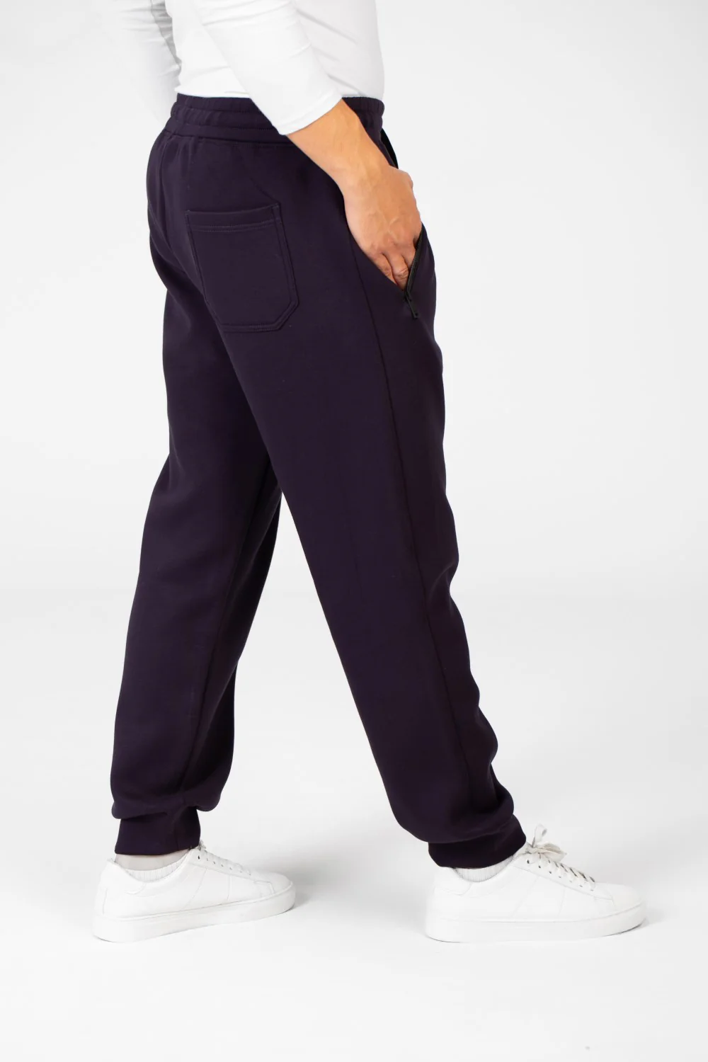 Men's Elastic Waist With Drawstring Jogger Sweatpants - Image 15