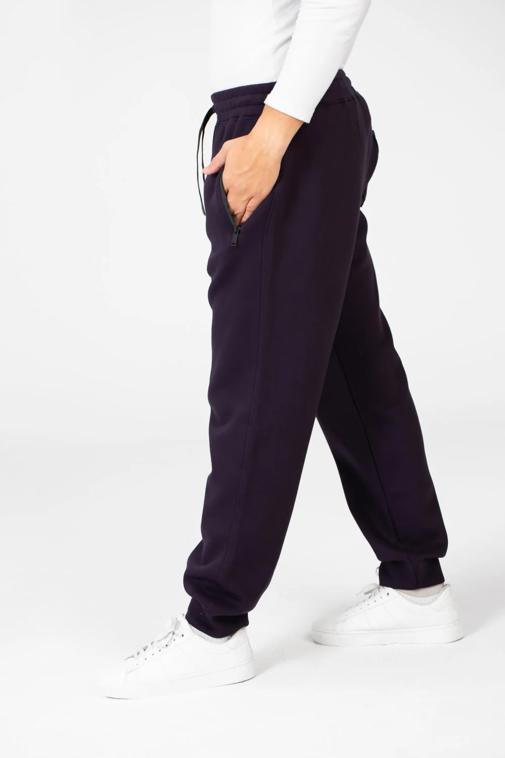 Men's Elastic Waist With Drawstring Jogger Sweatpants - Image 16