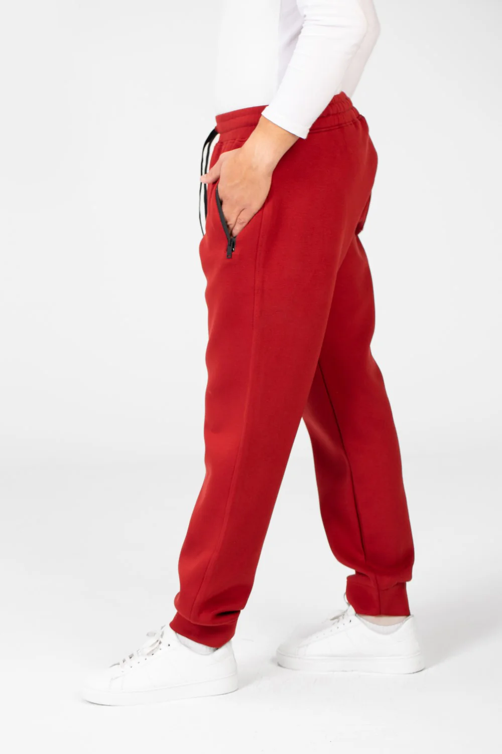 Men's Elastic Waist With Drawstring Jogger Sweatpants - Image 20