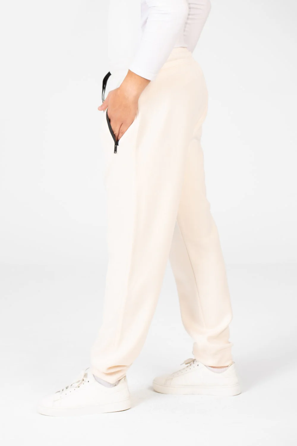Men's Elastic Waist With Drawstring Jogger Sweatpants - Image 8