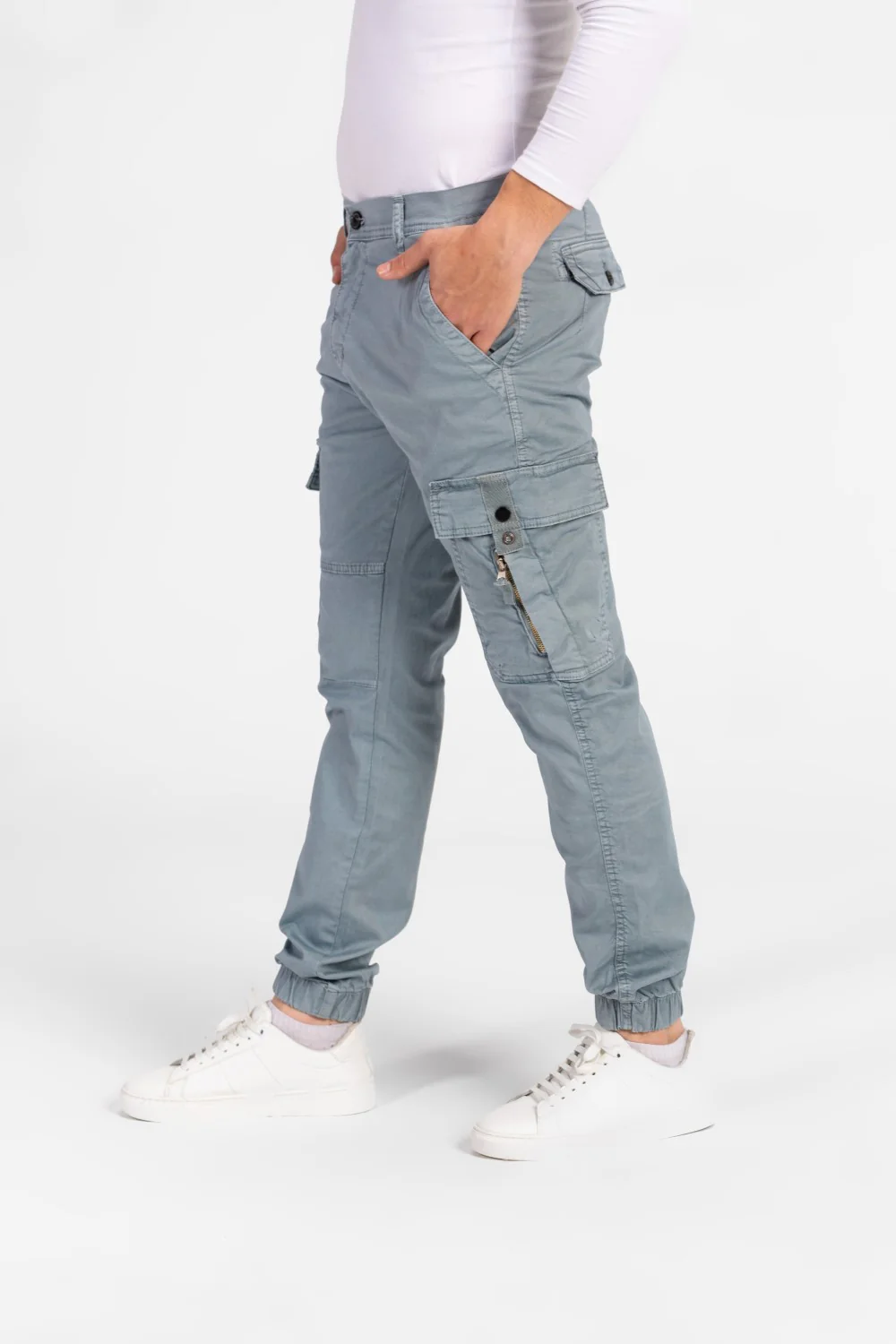 Men's Elegant Gabardine Sherwal Cut Pants - Image 12