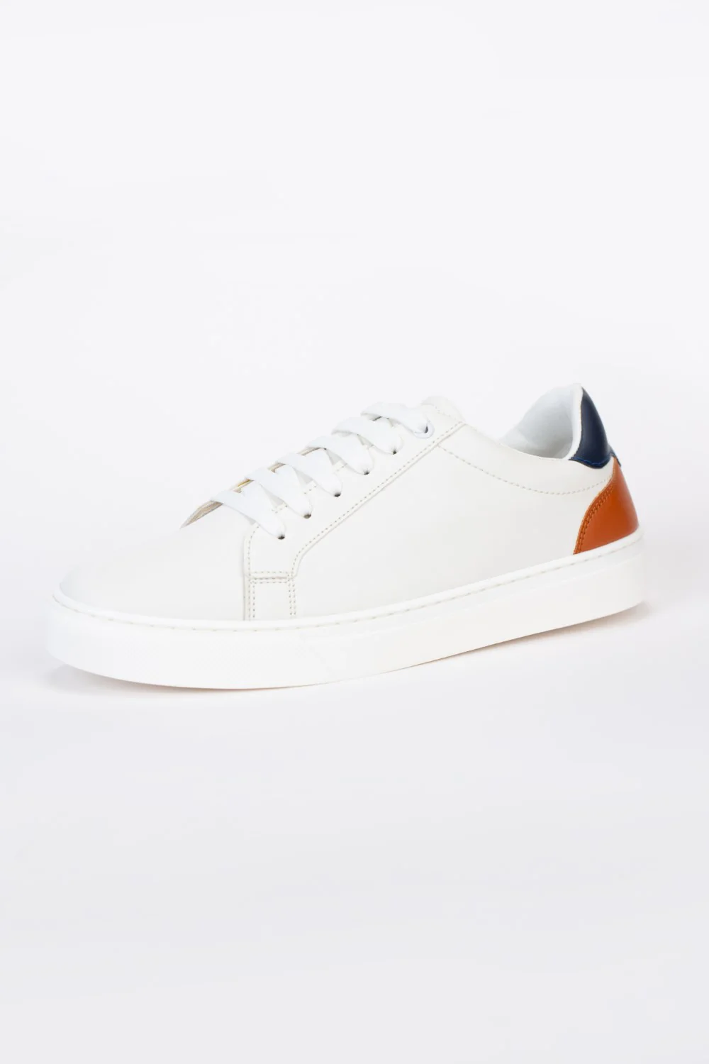 Mens Fashionable Casual Shoes In Havan And White Color - Image 2