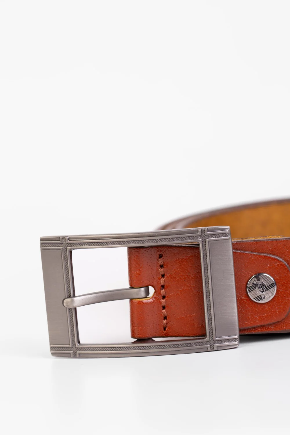 Men's Faux Leather Casual Belt - Image 15