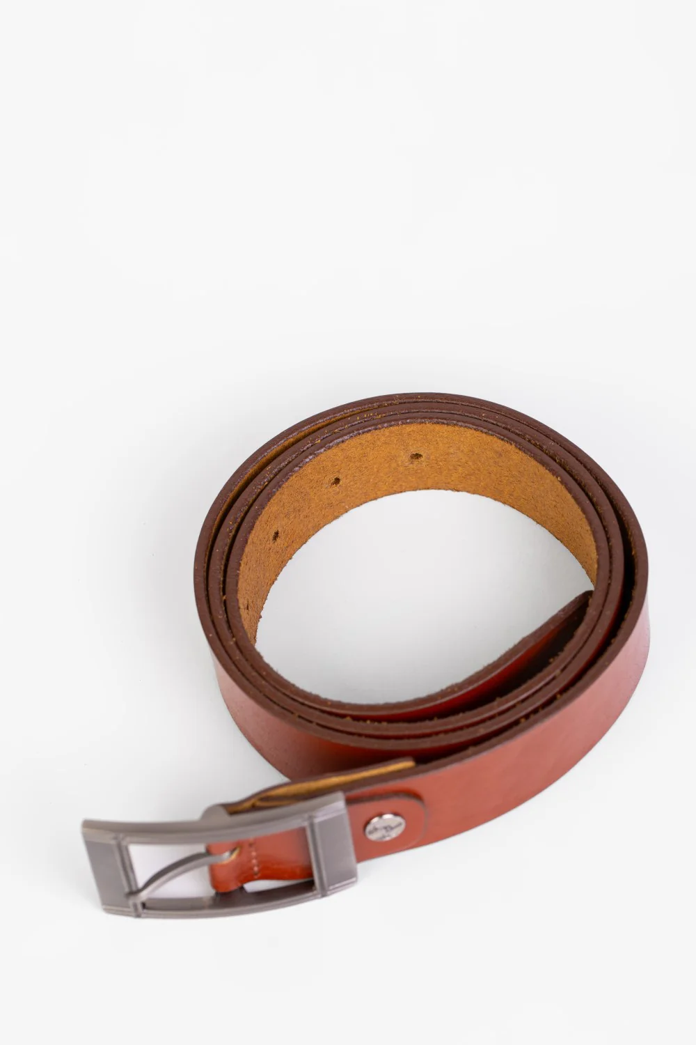 Men's Faux Leather Casual Belt - Image 16