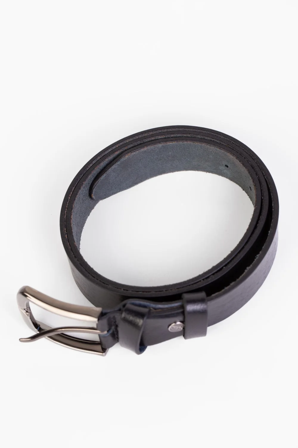 Men's Faux Leather Casual Belt - Image 4