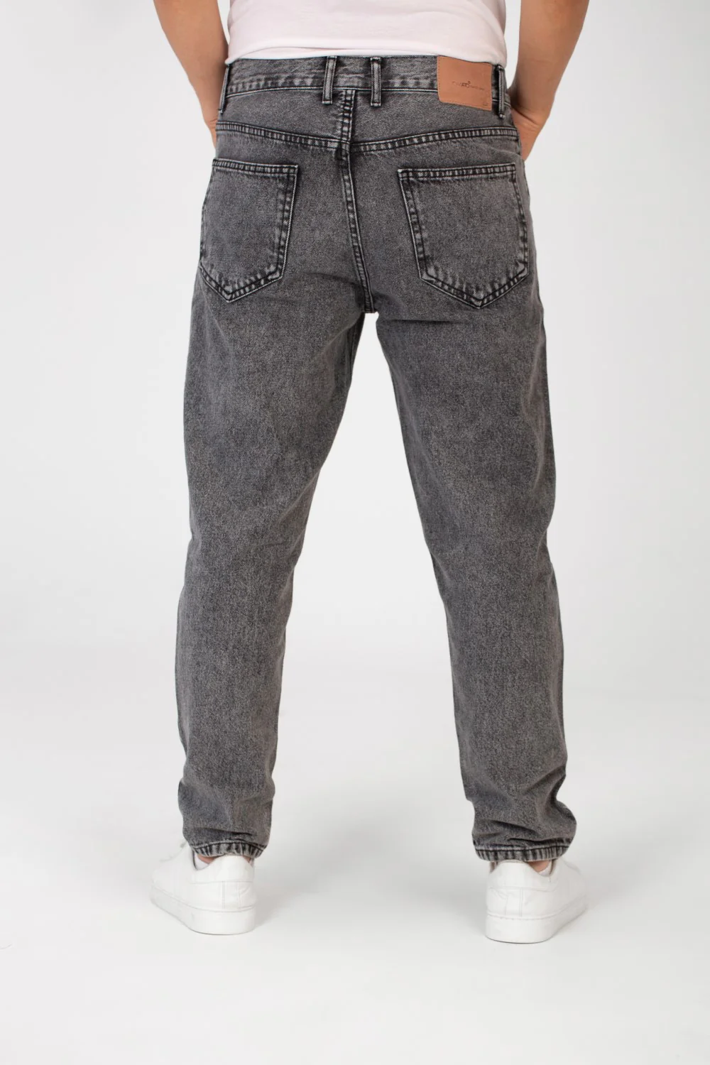 Men's Five Pockets Boyfriend Jeans Pants Trousers In Basic Details - Image 10