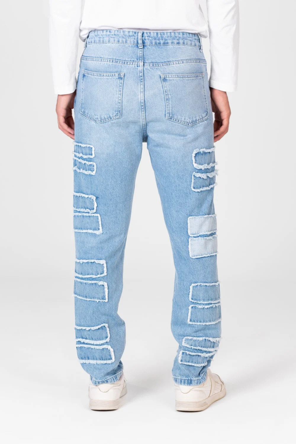 Men's Five Pockets Boyfriend Jeans Pants With A Modern Cut - Image 8