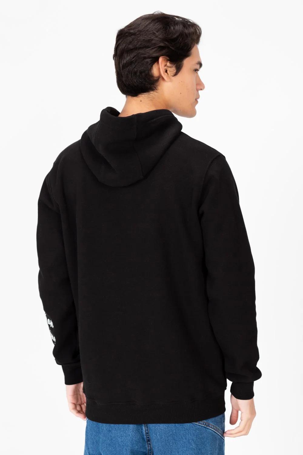 Men's Front Print Hoodie Sweatshirt With Kangaroo Pocket - Image 2