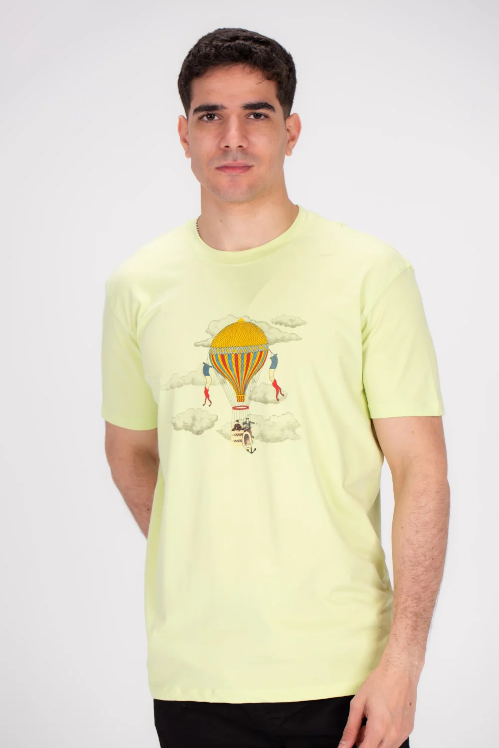 Men's Front Printed Regular Fit Made Of Soft Cotton T-shirt Perfect For Casual Days Or A Night out With Friends - Image 6