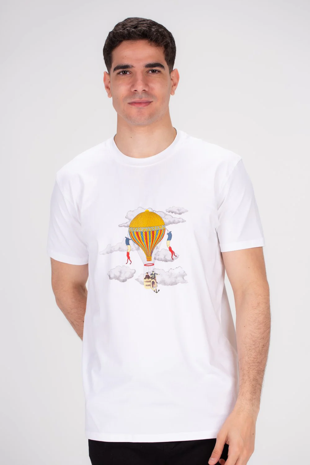 Men's Front Printed Regular Fit Made Of Soft Cotton T-shirt Perfect For Casual Days Or A Night out With Friends - Image 9