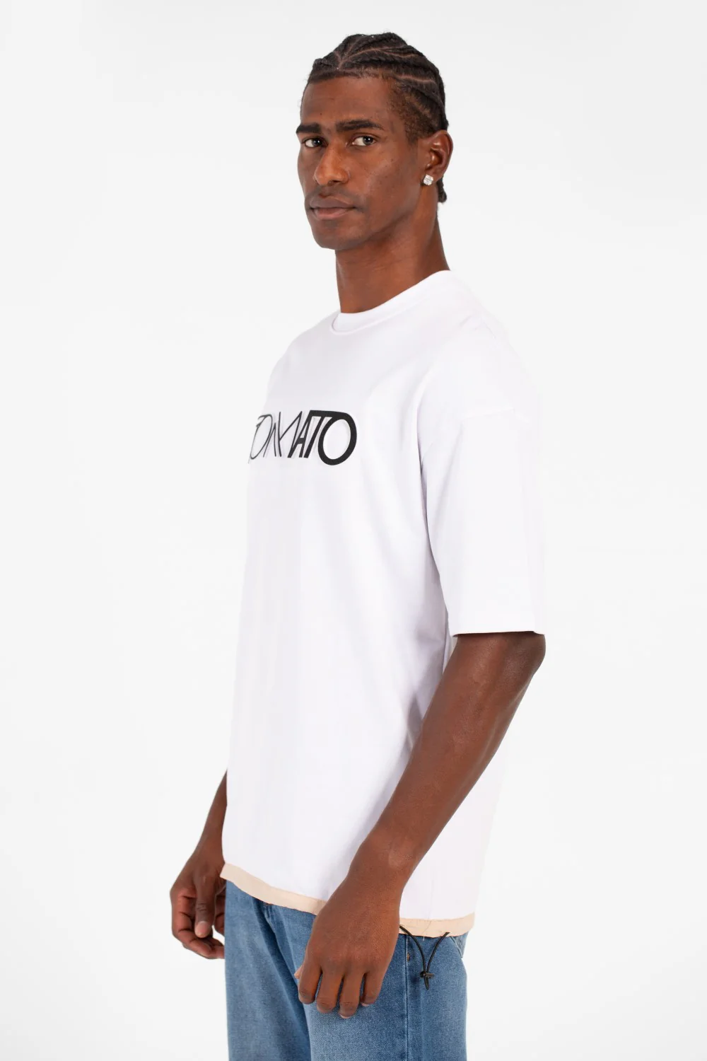 Men's Front Tomato Print Short Sleeves T-shirt In Modern Design - Image 11