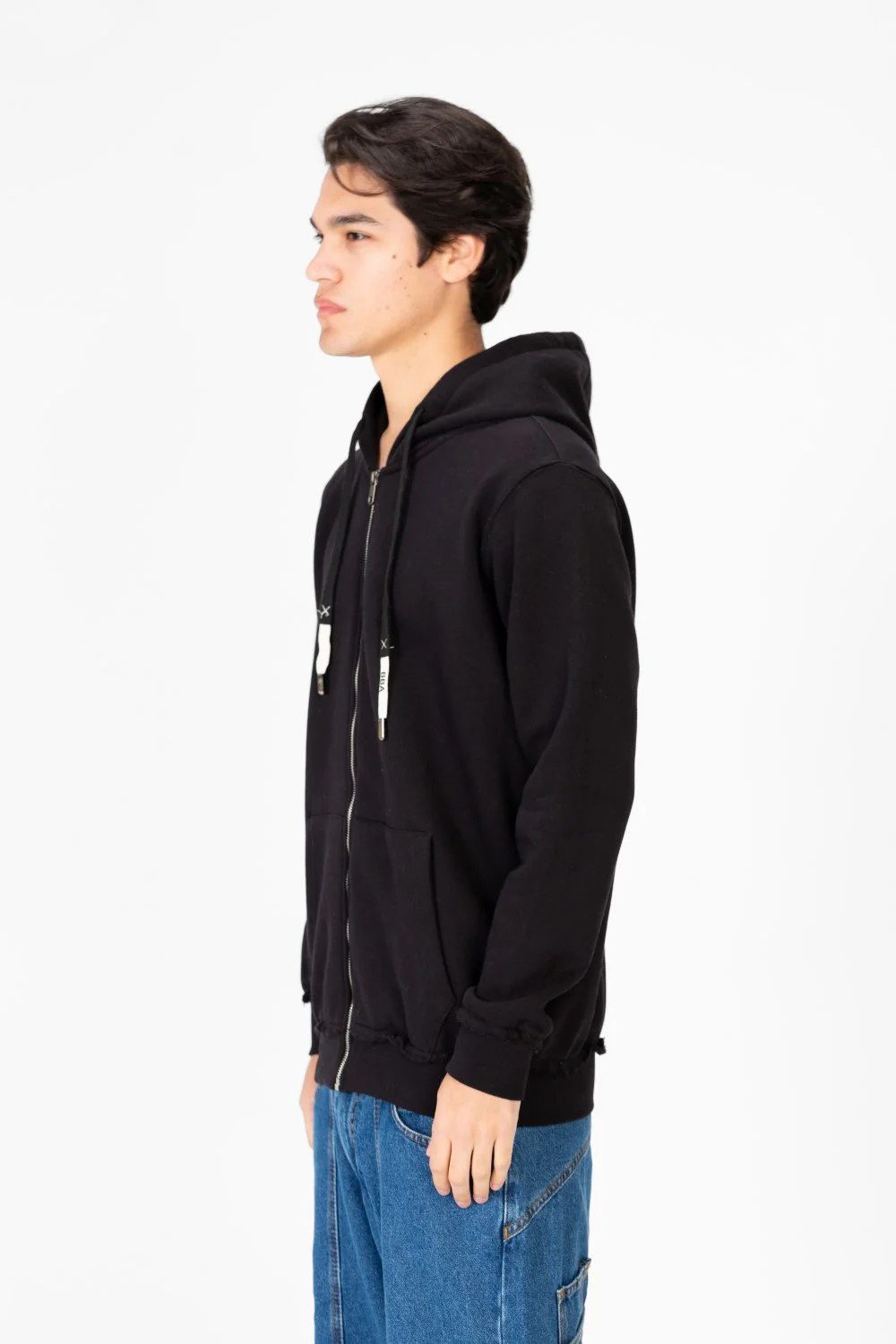 Men's Front Zip Hood Sweatshirt - Image 3