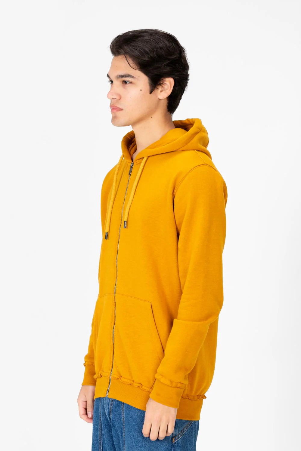 Men's Front Zip Hood Sweatshirt - Image 7