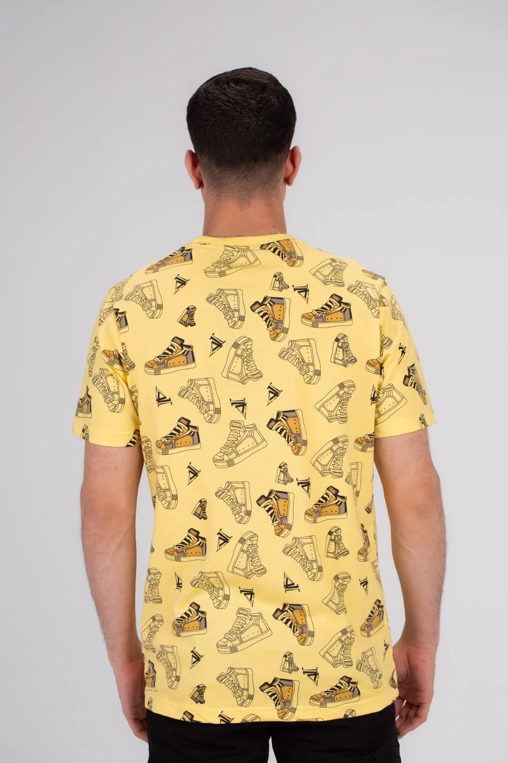 Men's Full Cover Printed Colorful Regular Fit Comfort Cotton Eye Catching Prints T-shirt Perfect For Everyday Wear - Image 8