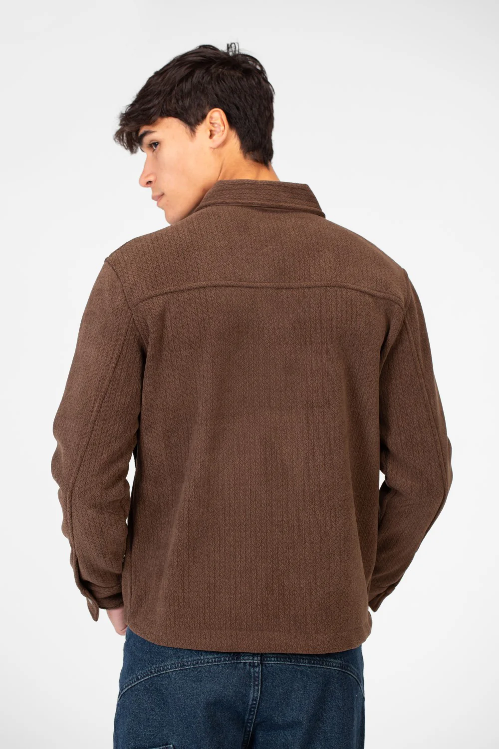 Men's Fur Padded Shirt With Front Pockets In High Quality Material - Image 10