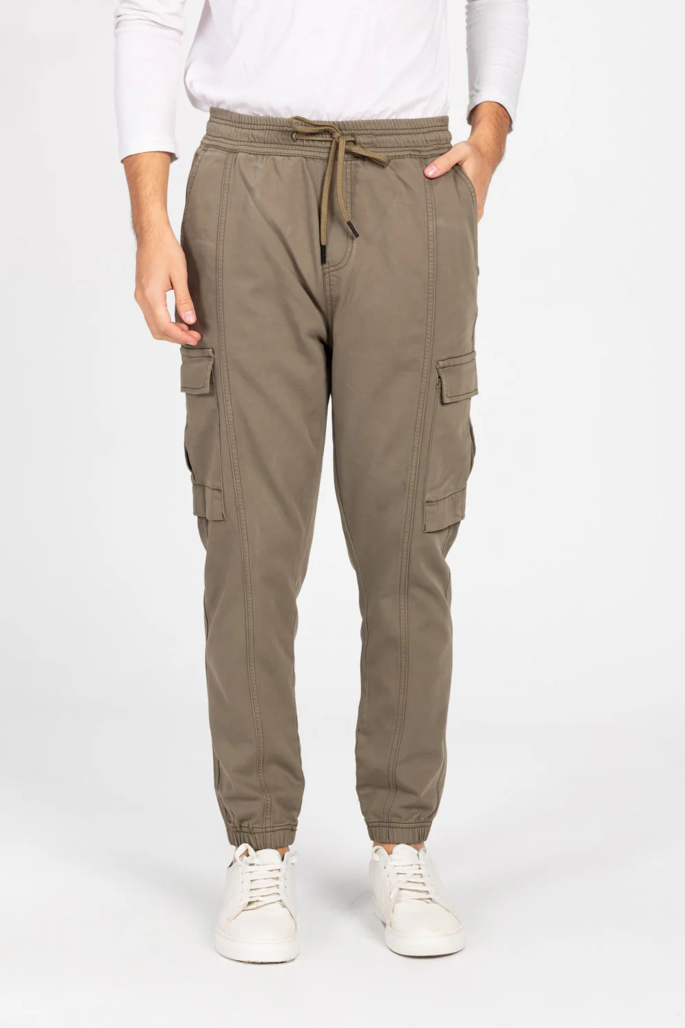 Men's Gabardine Basic Pants In Comfortable And Practical Material - Image 9