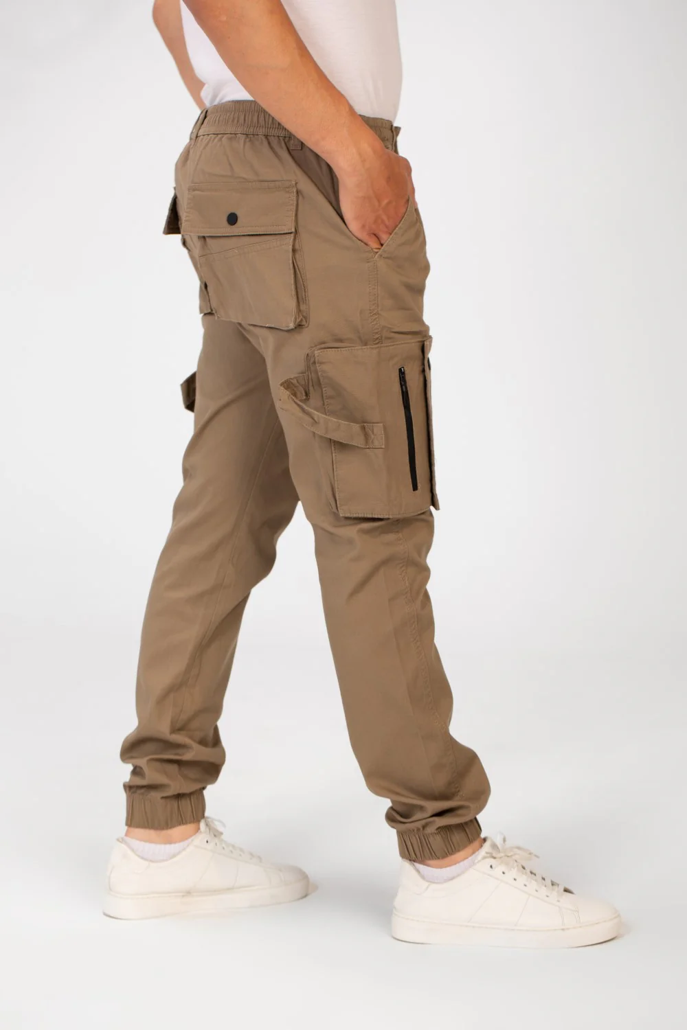 Men's Gabardine Sherwal Pants With A Modern Design And Pockets - Image 15