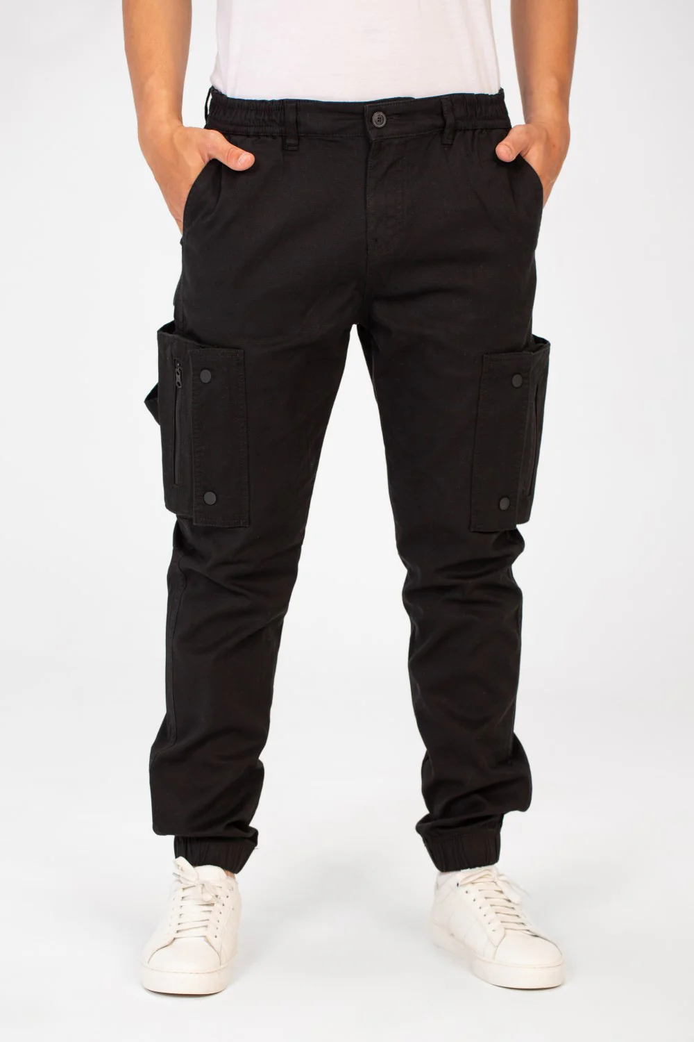 Men's Gabardine Sherwal Pants With A Modern Design And Pockets - Image 5