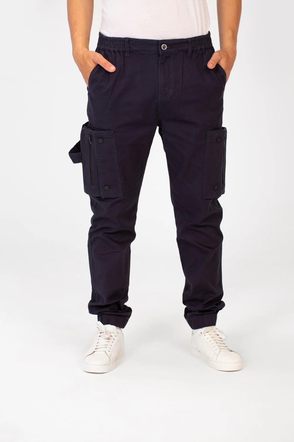 Men's Gabardine Sherwal Pants With A Modern Design And Pockets - Image 9
