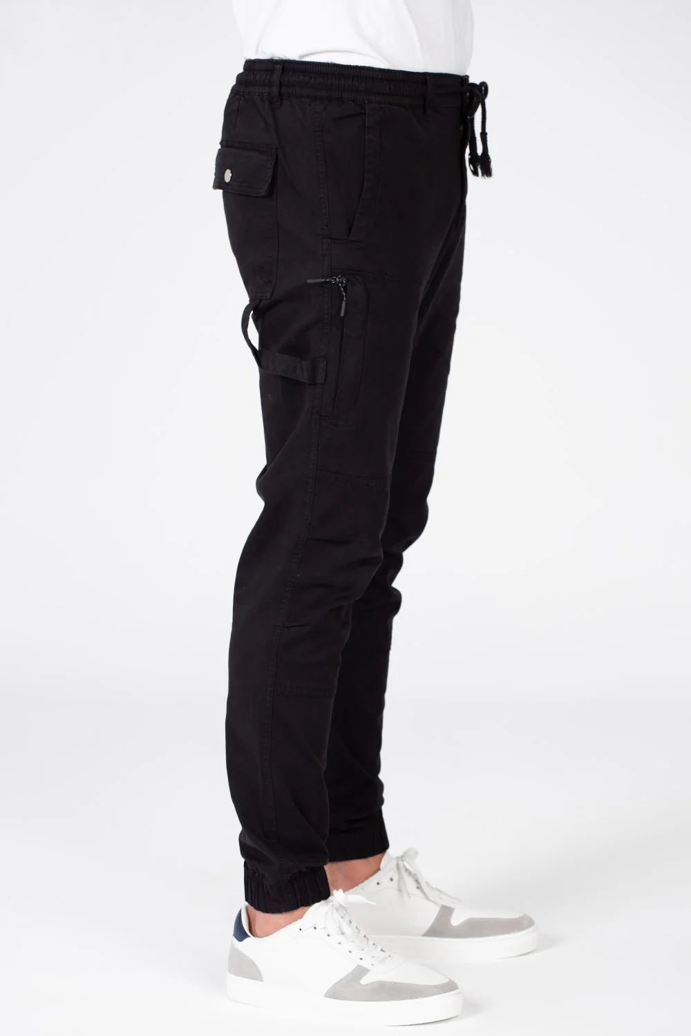 Men's Gabardine Sherwal Pants With A Modern Fit And Basic Details - Image 6