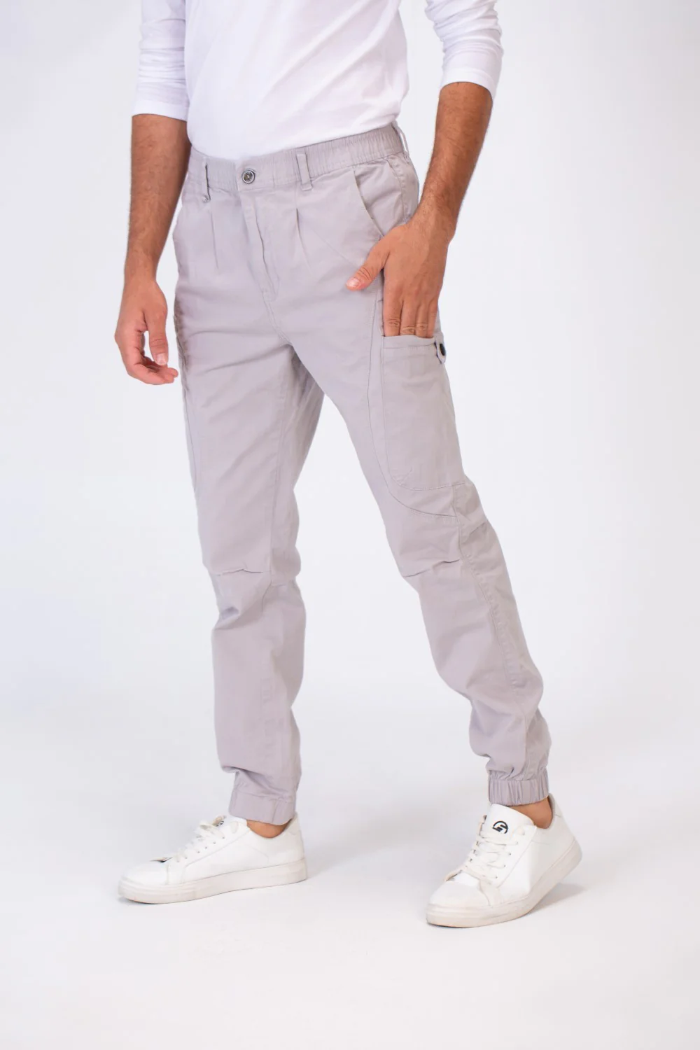 Men's Gabardine Sherwal Pants With Fashion Side Pockets - Image 12