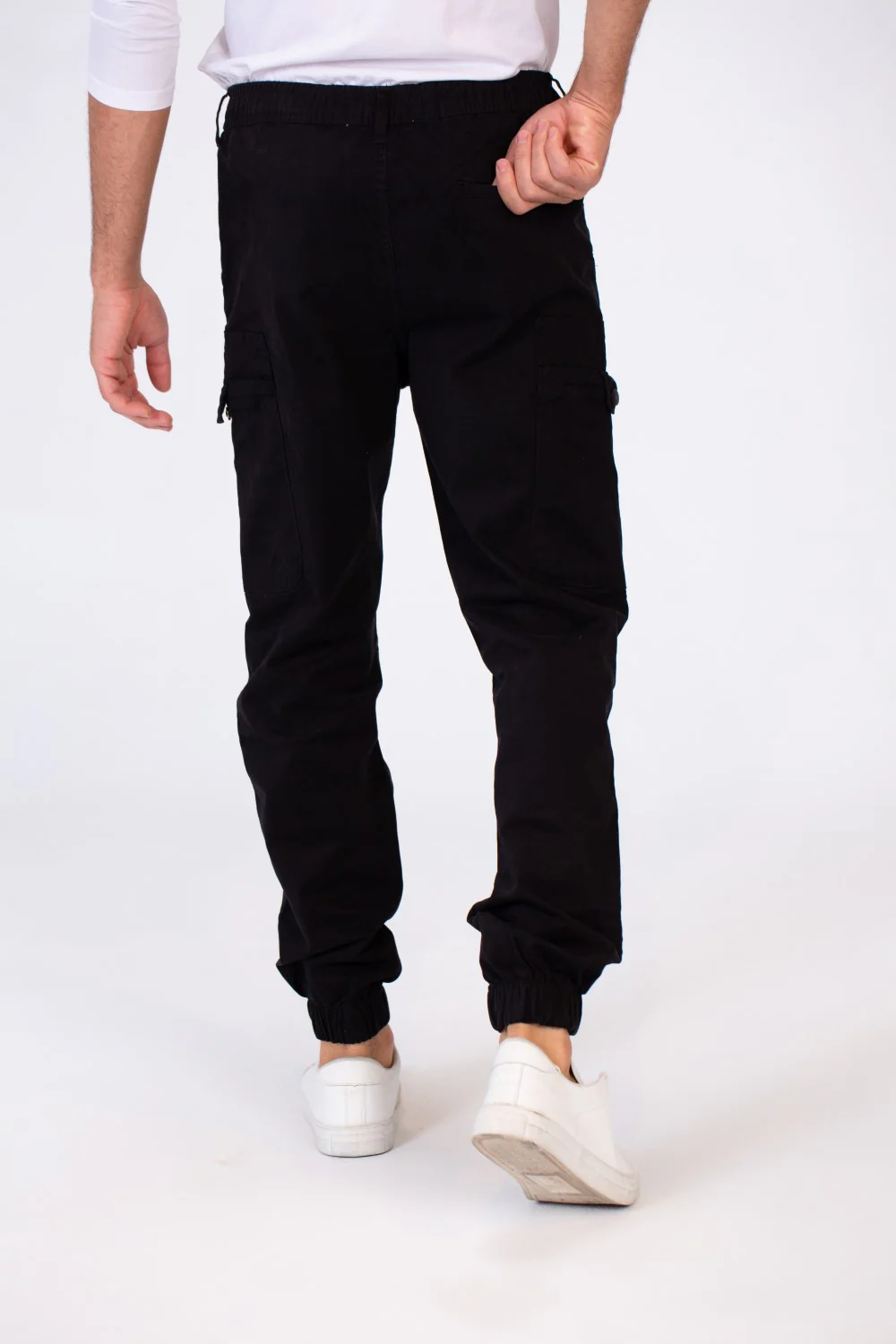Men's Gabardine Sherwal Pants With Fashion Side Pockets - Image 2