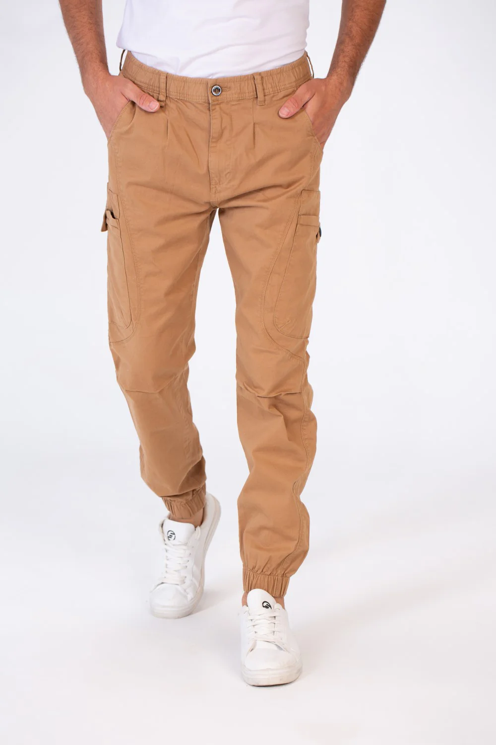 Men's Gabardine Sherwal Pants With Fashion Side Pockets - Image 4