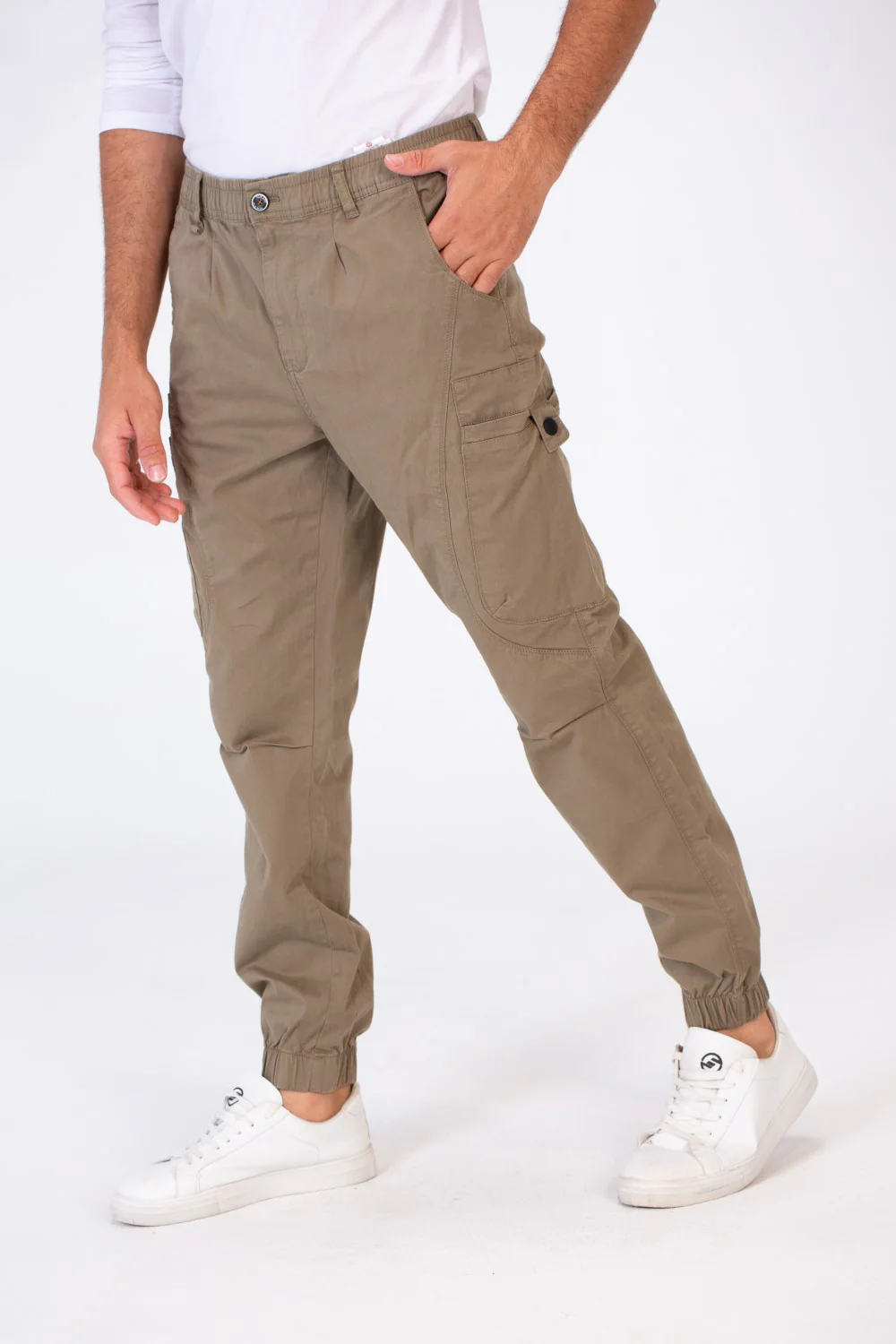 Men's Gabardine Sherwal Pants With Fashion Side Pockets - Image 9