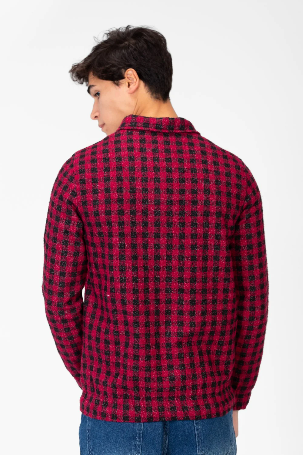 Men's Gogh Winter Shirt With Full Front Zip And Long Sleeves - Image 10