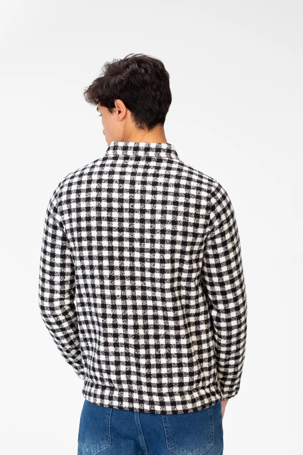 Men's Gogh Winter Shirt With Full Front Zip And Long Sleeves - Image 6