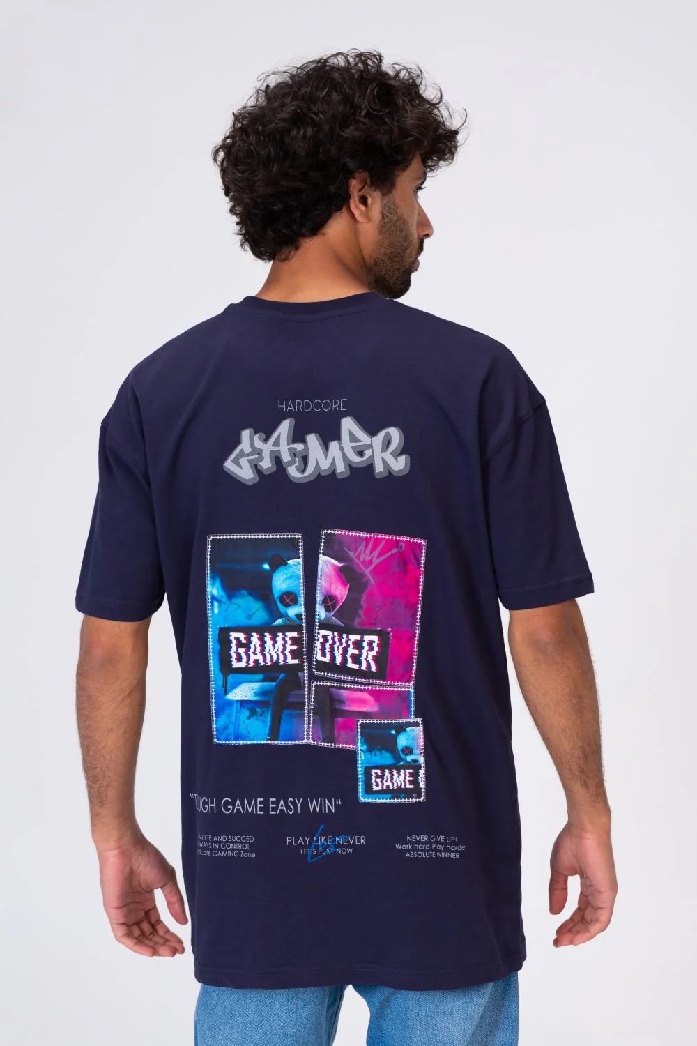 Mens Half Sleeve Regular Fit T-shirt - Image 2