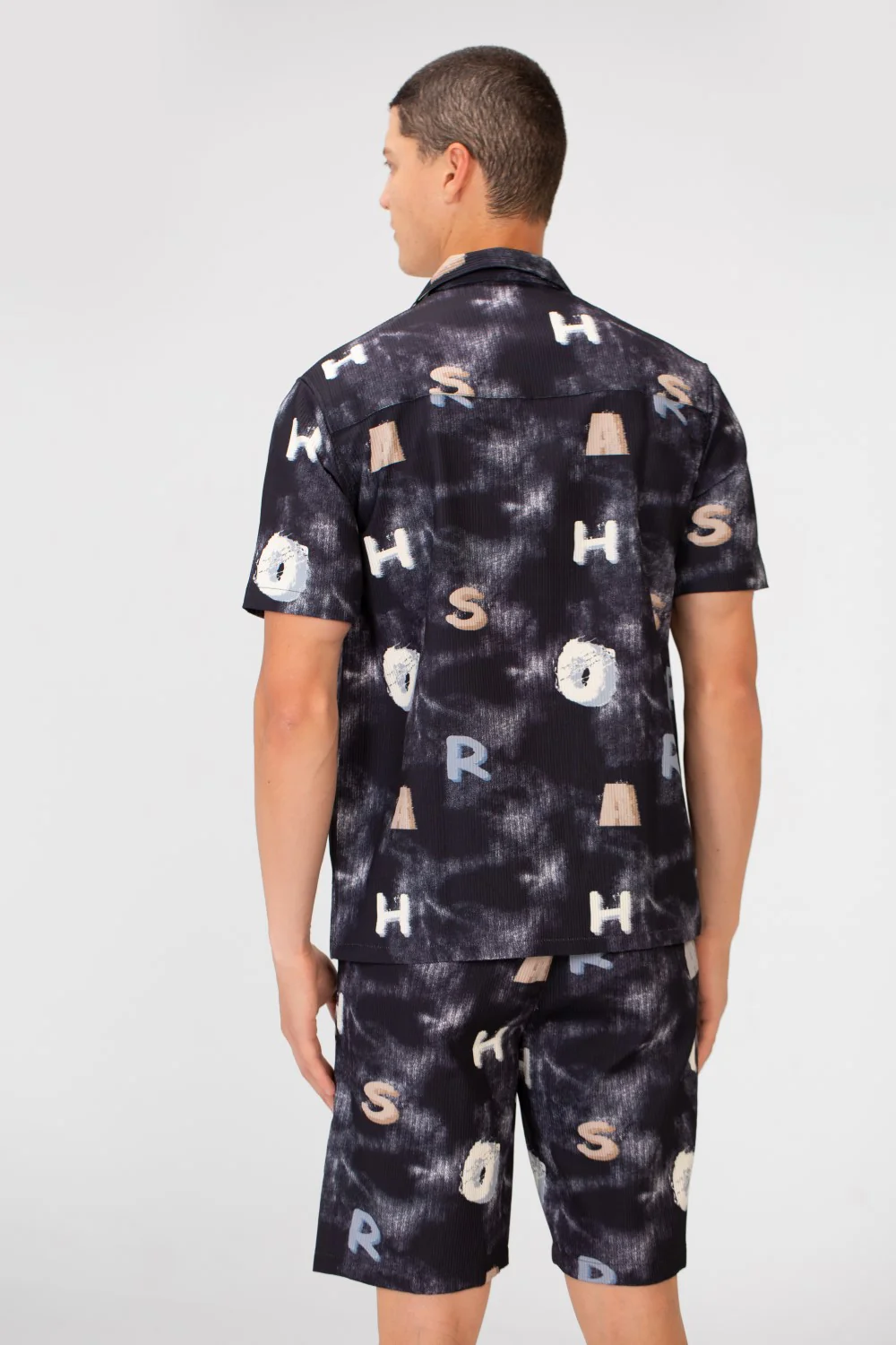 Men's Slim Fit Outfit With Letter Print In Summer High Quality - Image 10