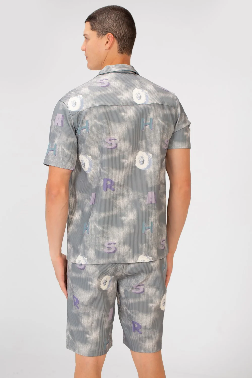 Men's Slim Fit Outfit With Letter Print In Summer High Quality - Image 6