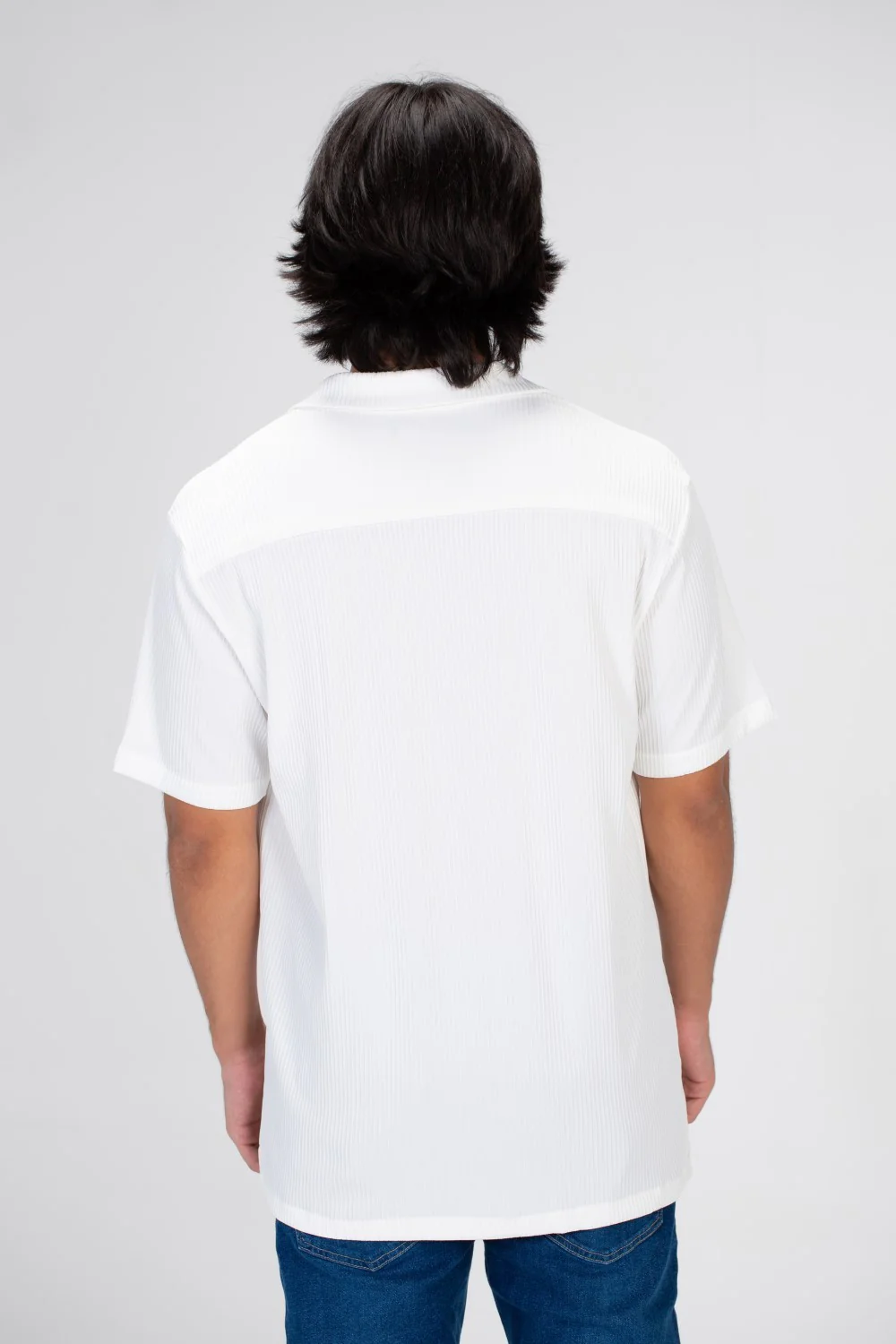 Men's Half Sleeve Slim Fit Basic Shirt With A Unique Cut - Image 11